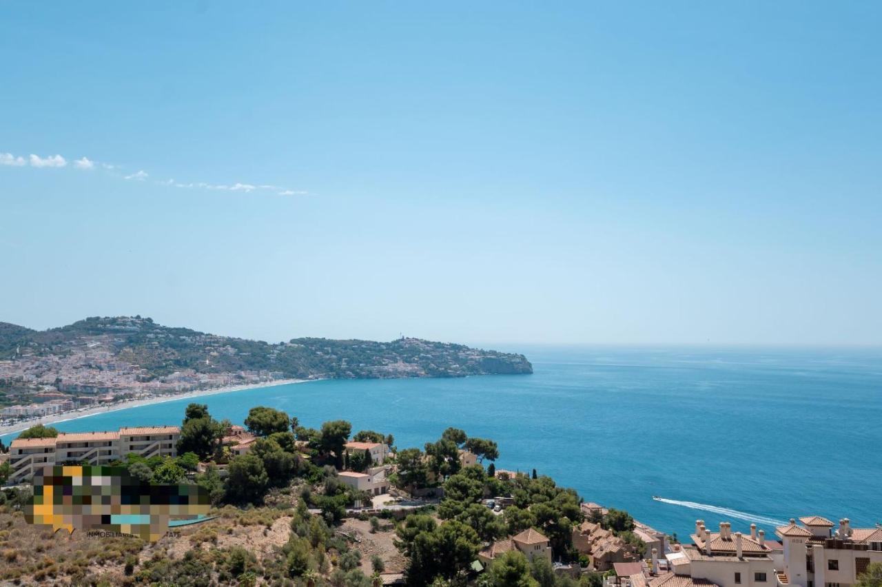 Vista Bahia Con Piscinas, Parking Y Terraza Leilighet La Herradura  Eksteriør bilde